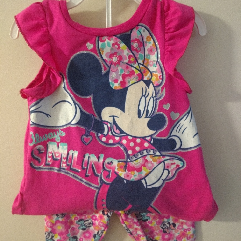 Minnie Mouse Shorts Set